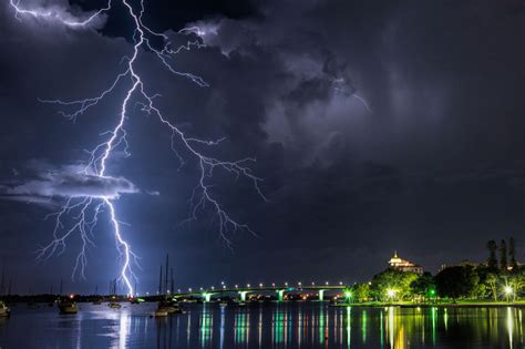 Lightning .